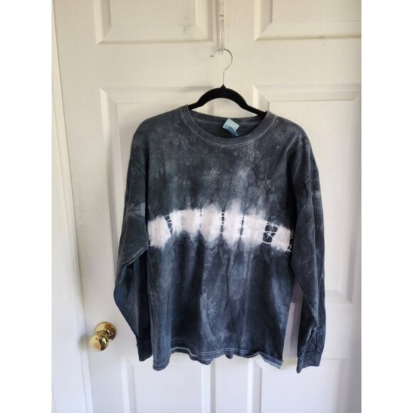 Fruit of the Loom Tie-Dye Men's Long Sleeve T-Shirt Sz Large - Picture 1 of 8
